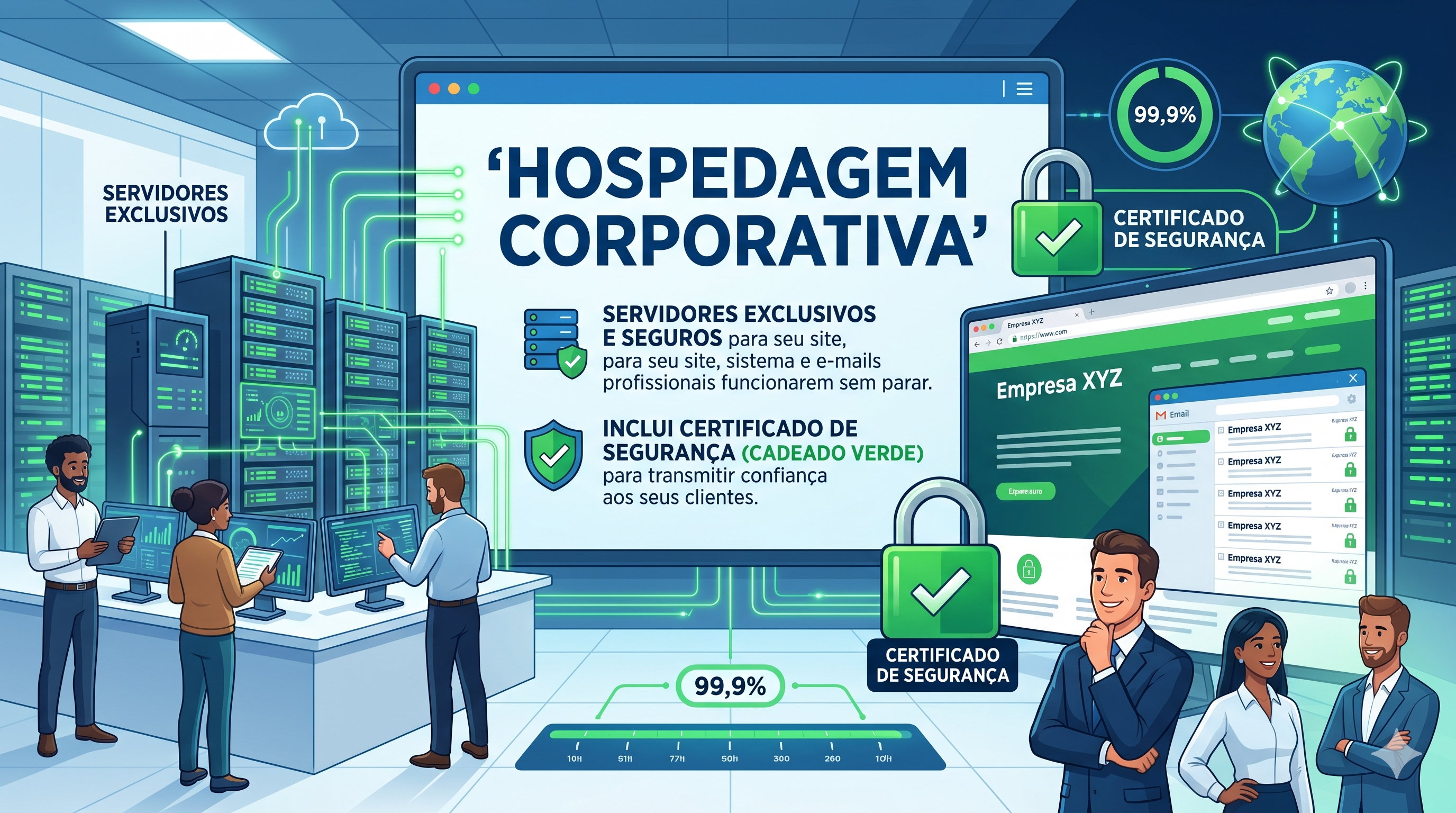 Servidores de Hospedagem Corporativa